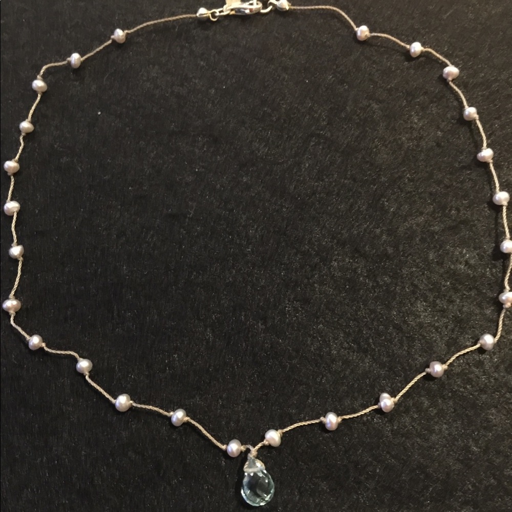 ✨4/$20 SALE! American eagle necklace w faux pearls